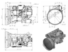 Объектив непрерывного масштабирования с охлаждением 22,5–700 мм F/5,5 MWIR для 640x512, 15 мкм