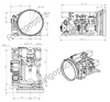 Объектив с постоянным зумом 22,5–500 мм F/4,0 MWIR для 640x512–15 мкм