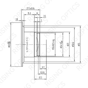 FL 13MM F1.0 LWIR Athermal Lens для 640x512-17UM / 640x512-12UM