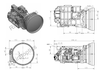 25–600 мм F/4,0 MWIR-охлаждаемый зум-объектив с постоянным зумом для 640X512,15 мкм