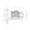 Неохлаждаемый инфракрасный объектив FL 120/40 мм F1,2/0,9 с двойным углом обзора для 640x512-17 мкм