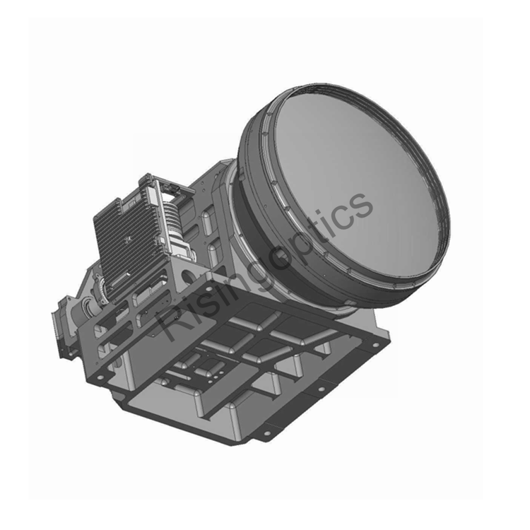 Непрерывный зум-объектив с охлаждением 40–1000 мм F/5,5 MWIR для 1280x1024–10 мкм