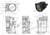 22,58–458 мм F/5,5 MWIR охлаждаемый непрерывный зум-объектив для 640x512,15 мкм