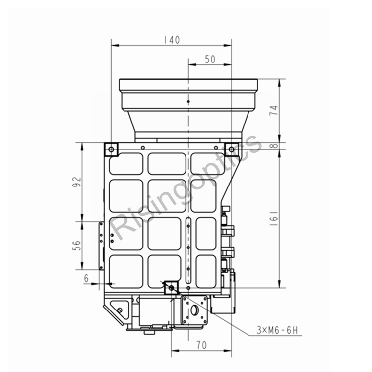 32–800 мм F/5,5 MWIR охлаждаемый зум-объектив с постоянным зумом для 640x512–15 мкм