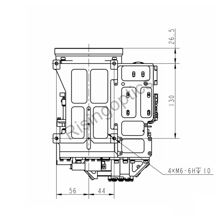 Зум-объектив 20–420 мм F/4,0 MWIR для 640x512–15 мкм