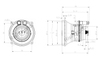 FL72mm F1.1 Моторизованный регулируемый неохлаждаемый объектив LWIR для 640X512-12UM