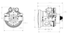 FL25/90mm F1.0/1.2 Неохлаждаемый объектив с двойным полем зрения LWIR для 640x512-17um