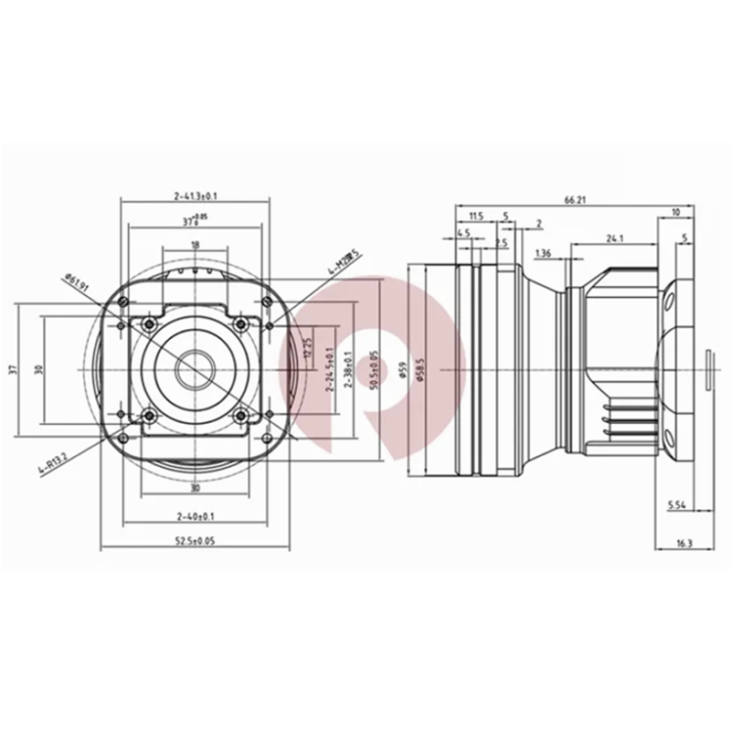 35-мм объектив F1.0 LWIR для 384x288-17 мкм