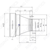 Длинноволновой атермальный объектив FL 60 мм F1.0 для 640x512-17 мкм