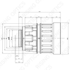 Длинноволновая инфракрасная линза FL100mm F1.0 для 640x512-17um