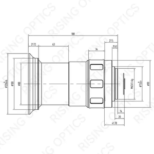 11 мм f/1,0 LWIR Ручной объектив для 640x480-17UM и 384x288-17UM